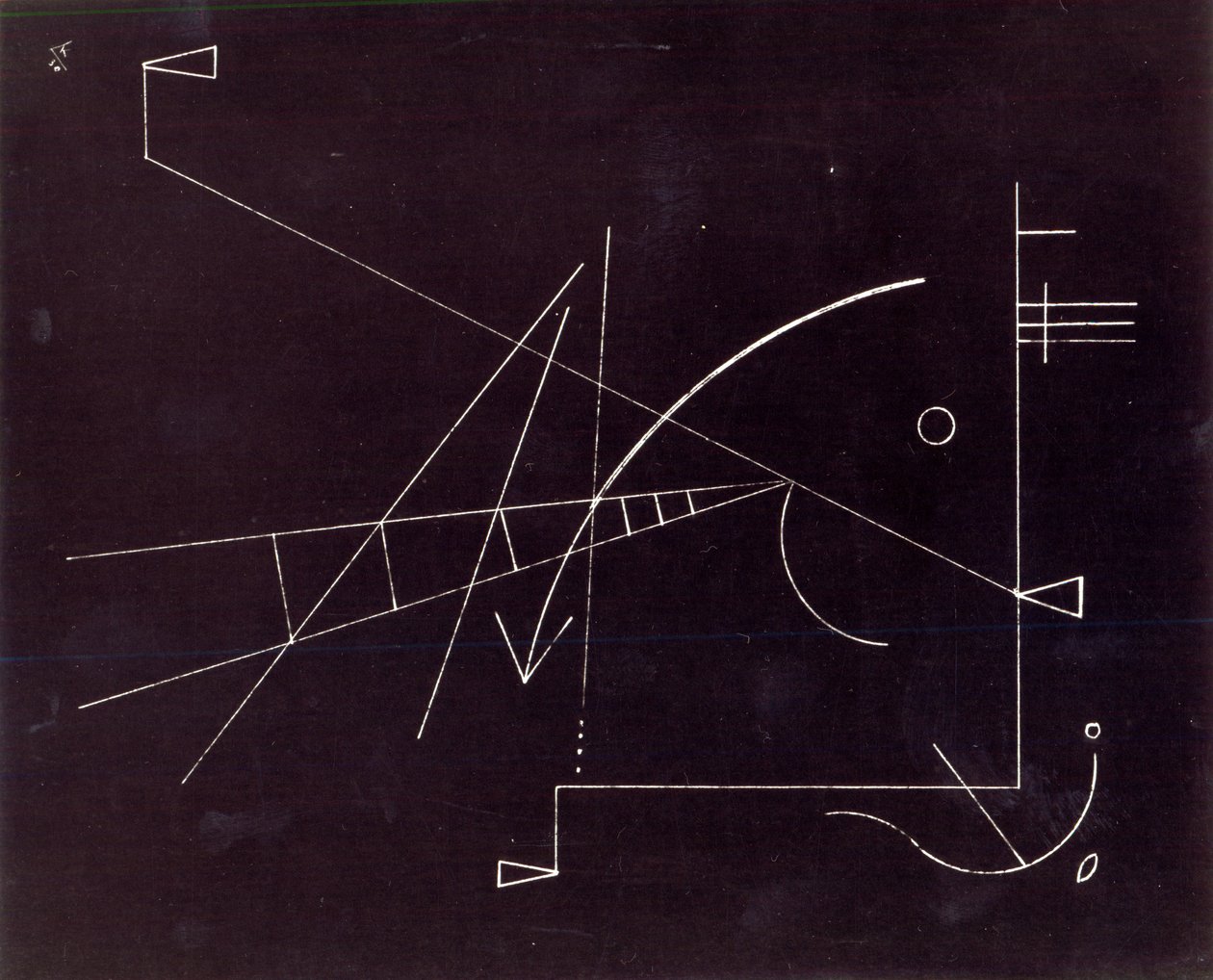 Senza titolo, 1930 da Wassily Kandinsky