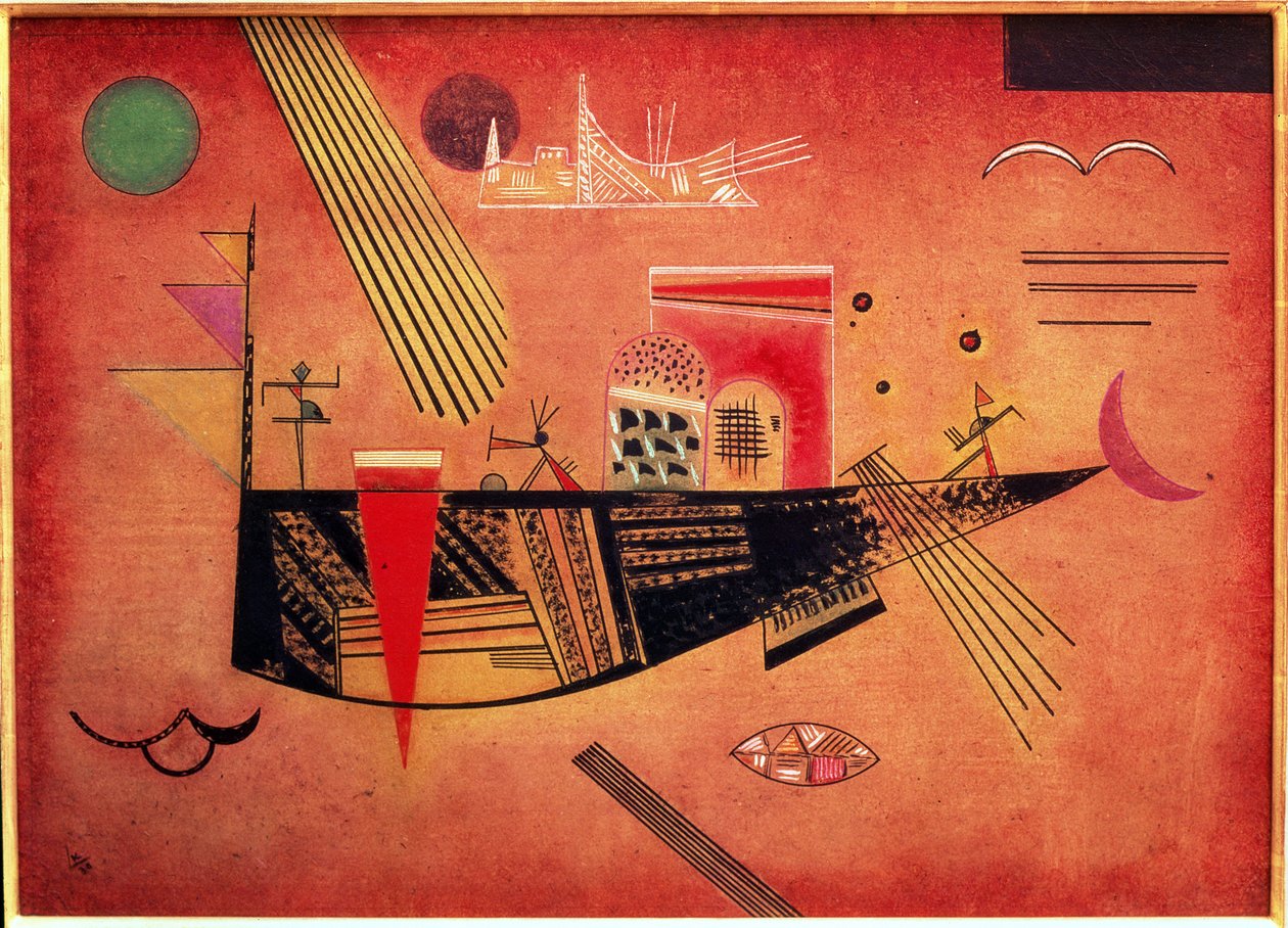 Capriccioso, 1930 da Wassily Kandinsky