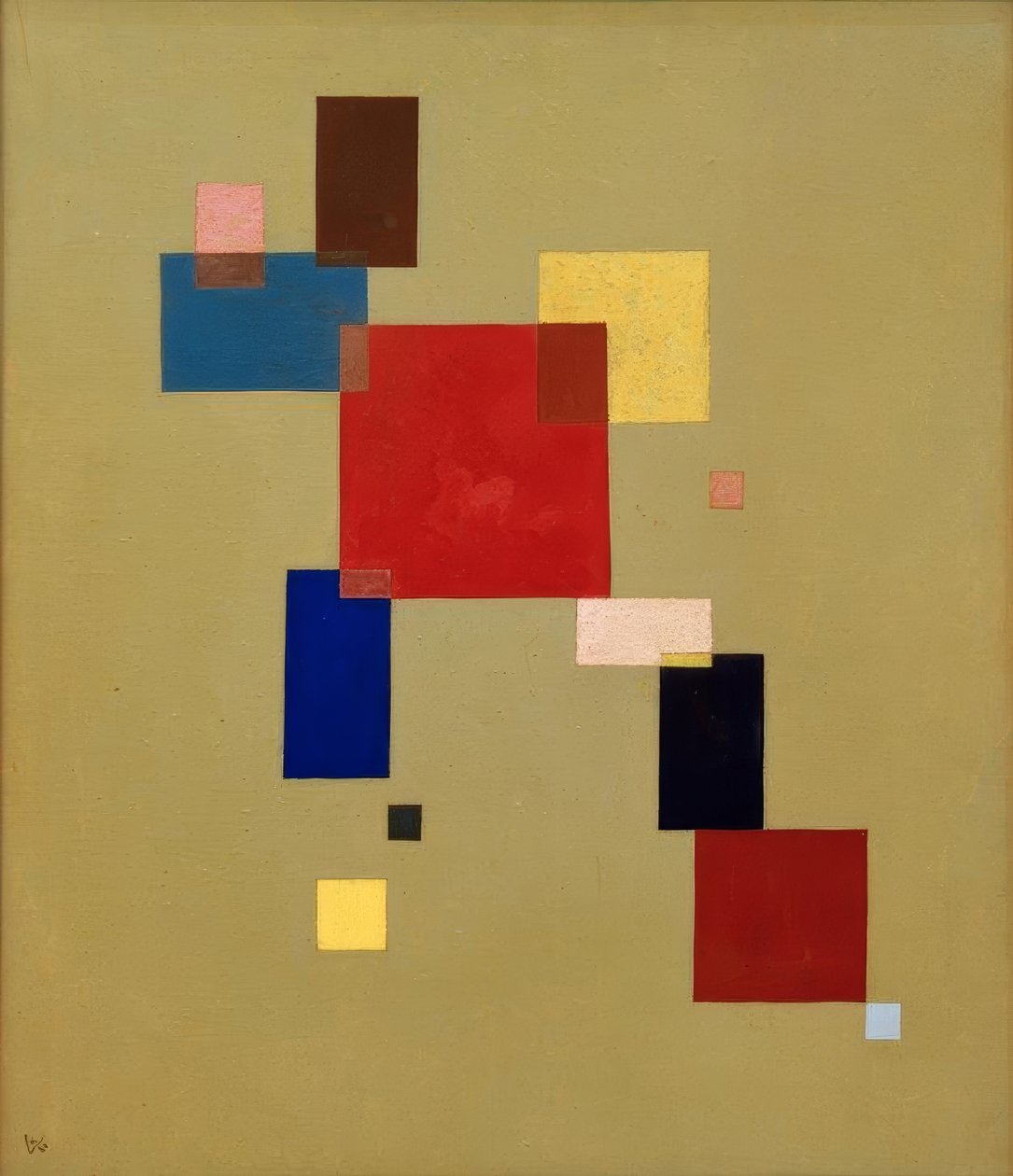 13 rettangoli da Wassily Kandinsky