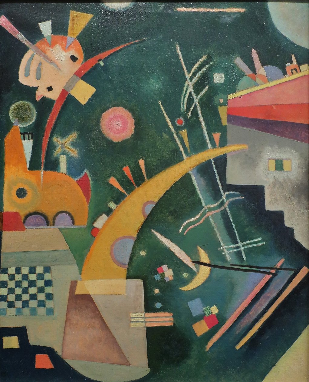 1924 Kandinsky Hornform da Wassily Kandinsky