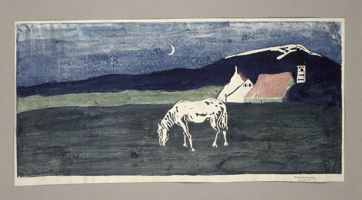 Abenddämmerung da Wassily Kandinsky