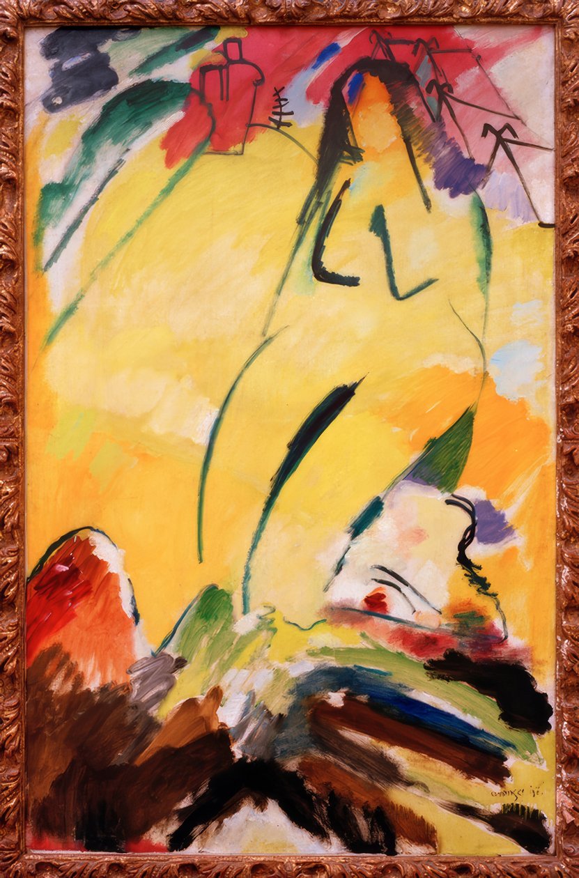 Nudo da Wassily Kandinsky