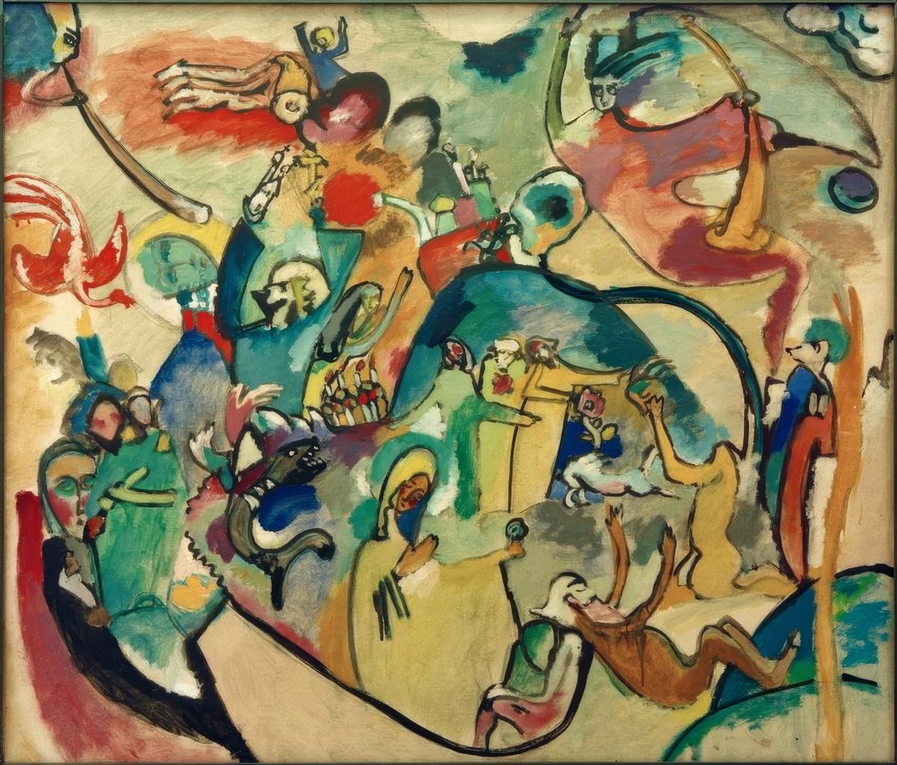 Tutti i Santi II da Wassily Kandinsky