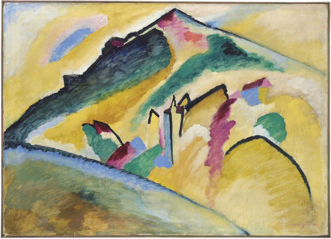 Paesaggio autunnale da Wassily Kandinsky