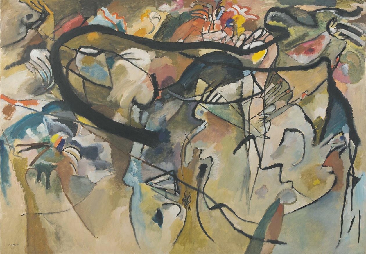 Composizione V da Wassily Kandinsky