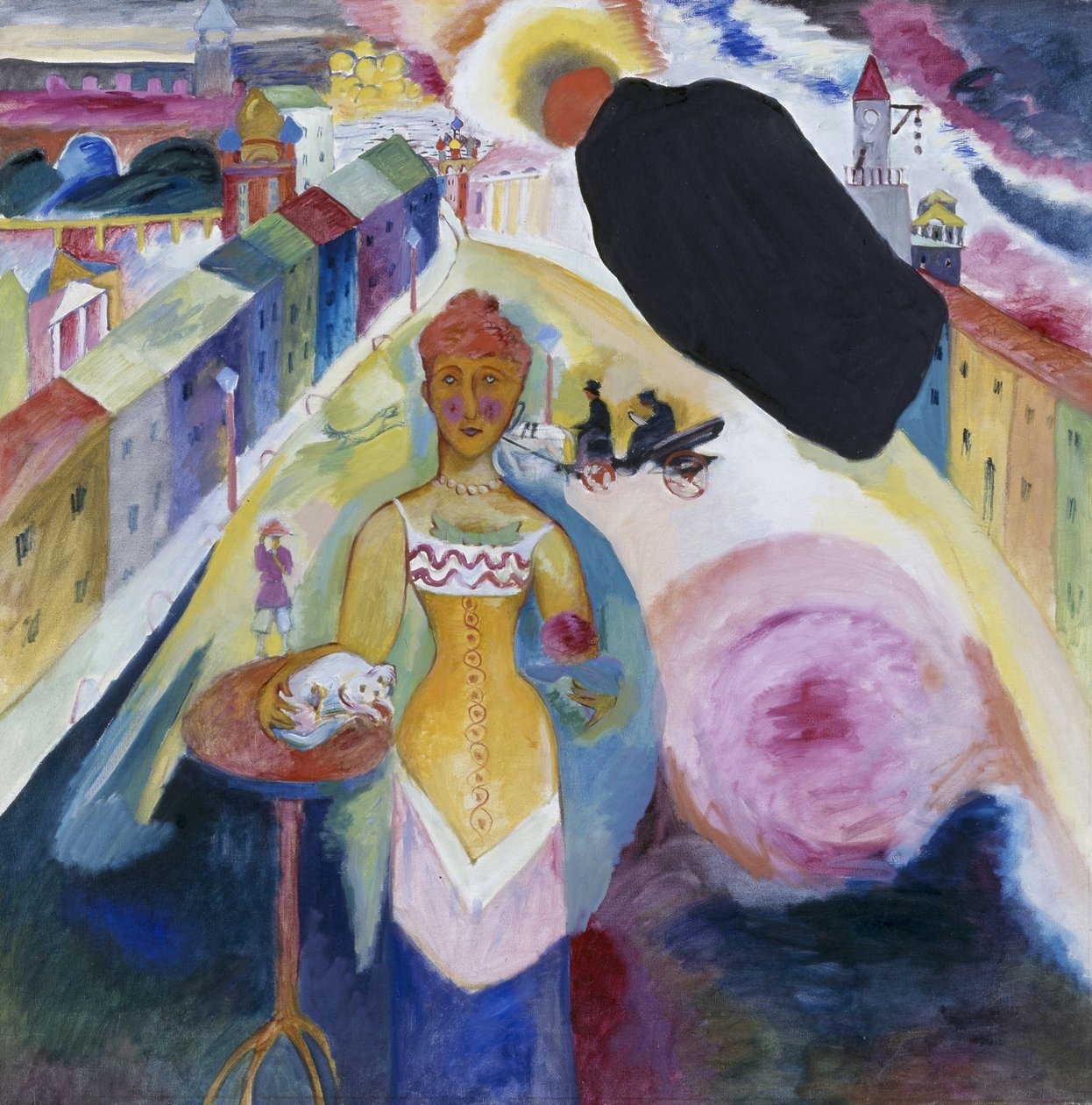 Signora a Mosca da Wassily Kandinsky