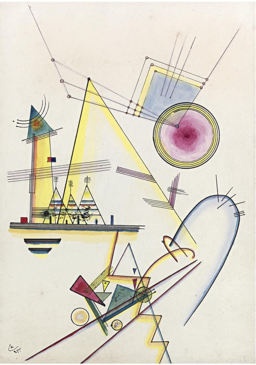 Anima delicata, 1925 da Wassily Kandinsky