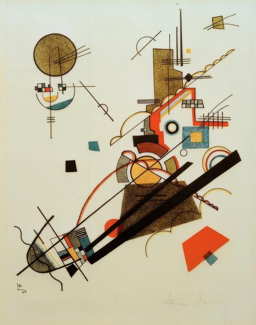 Ascesa gioiosa da Wassily Kandinsky