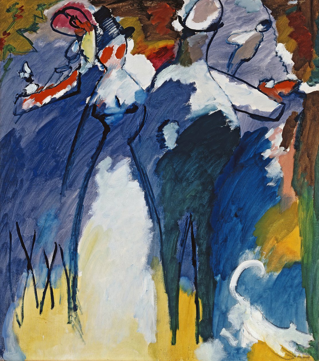 Impressione VI Domenica, 1911 da Wassily Kandinsky