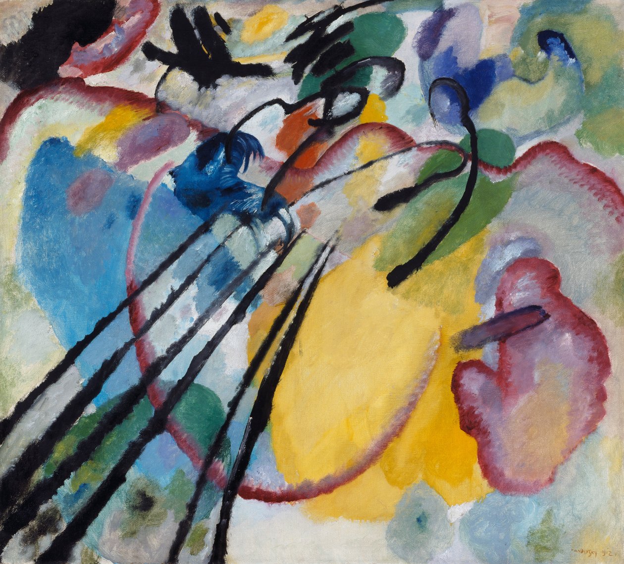 Improvvisazione 26 (Remare) da Wassily Kandinsky