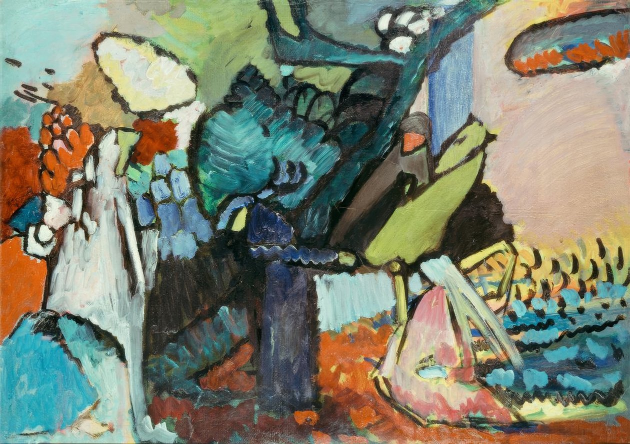 Improvvisazione 4 da Wassily Kandinsky
