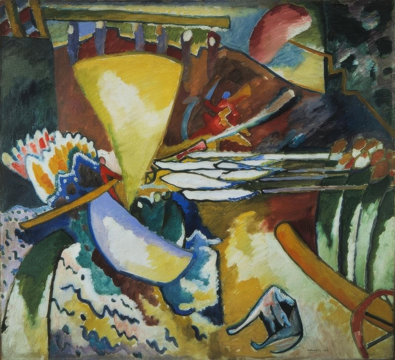 Improvvisazione II da Wassily Kandinsky