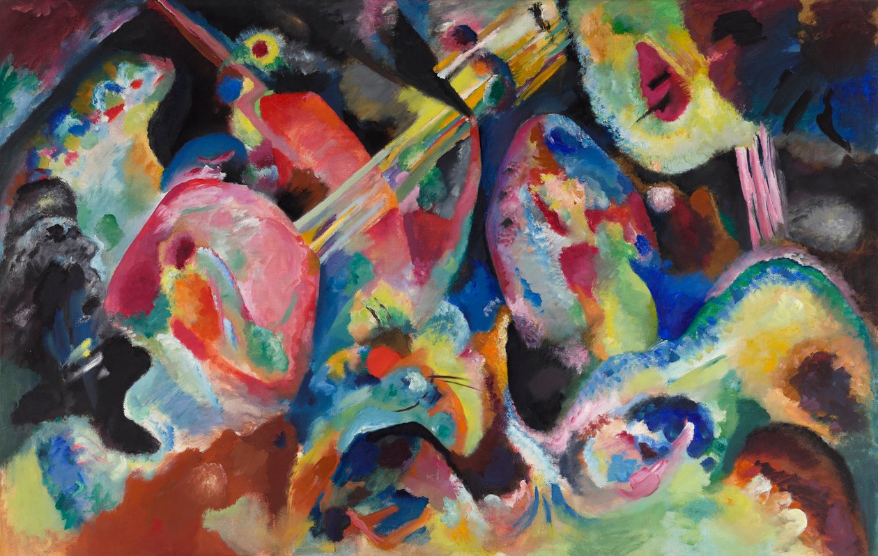 Improvvisazione Diluvio da Wassily Kandinsky
