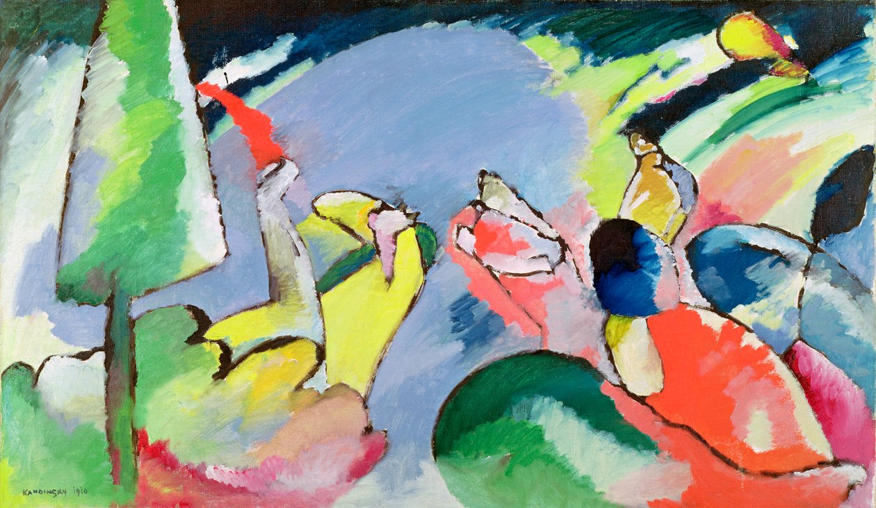 Improvvisazione XIV da Wassily Kandinsky