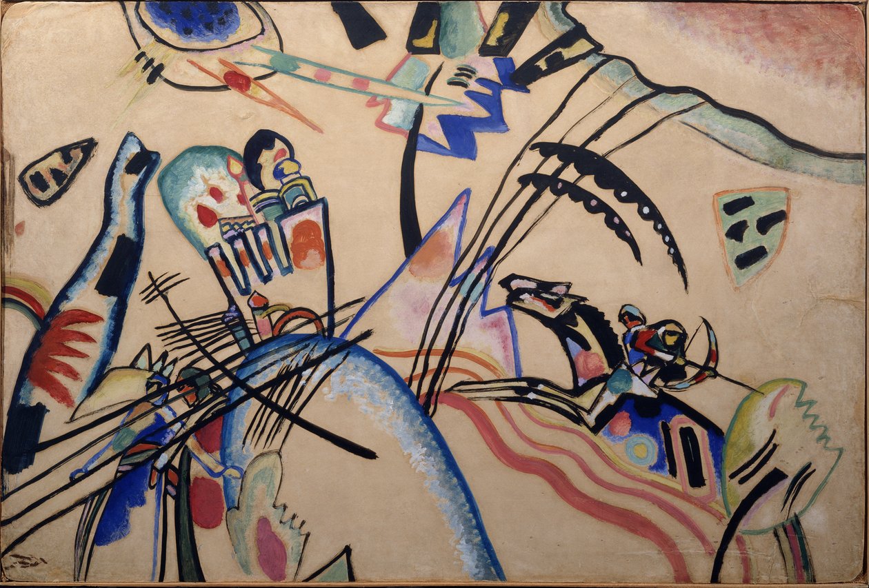 Improvvisazione, c. 1913 da Wassily Kandinsky
