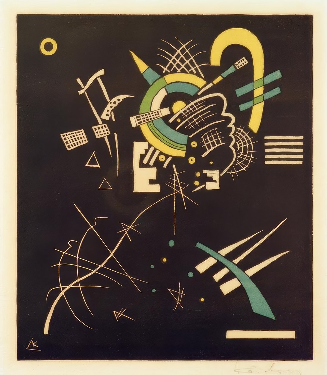 Piccoli mondi, foglio 7 da Wassily Kandinsky