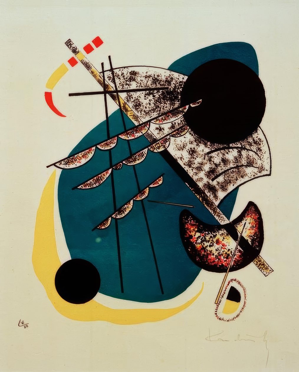 Piccoli mondi II da Wassily Kandinsky
