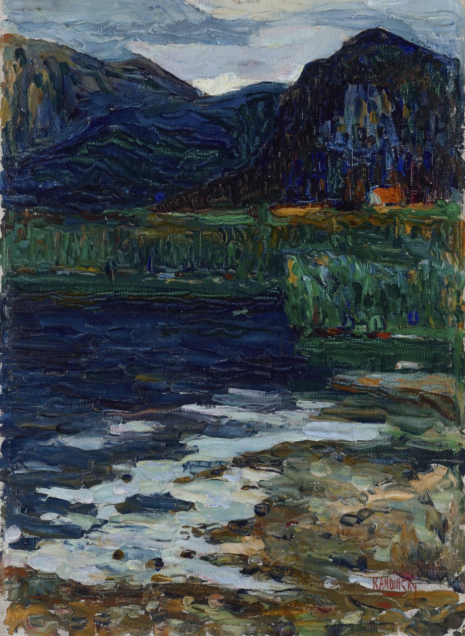 Kochel – Schlehdorf da Wassily Kandinsky