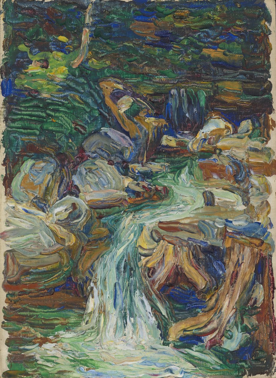 Kochel – Cascata II da Wassily Kandinsky