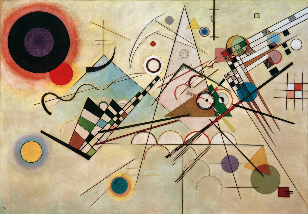 Composizione VIII da Wassily Kandinsky