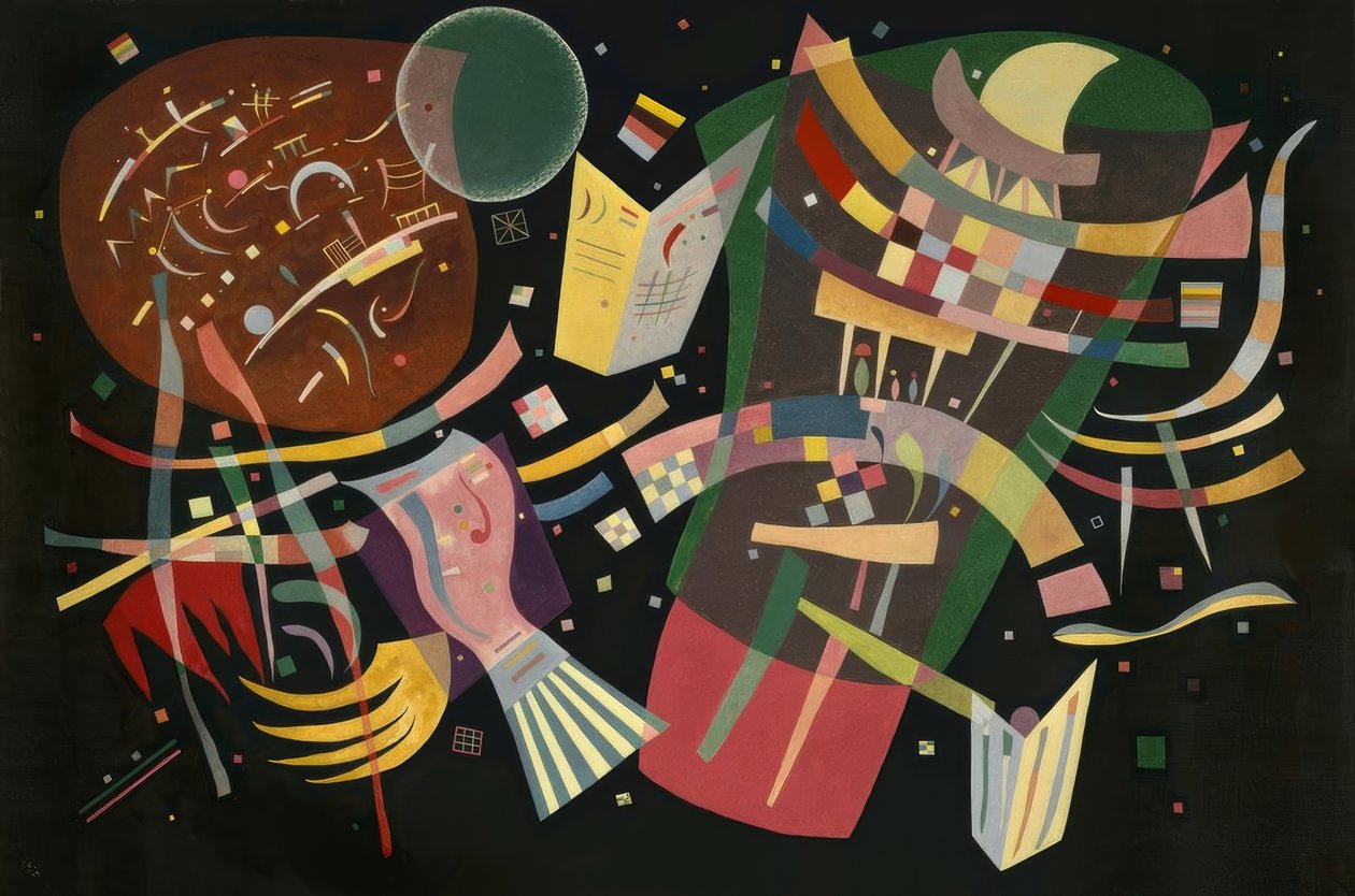 Composizione X da Wassily Kandinsky