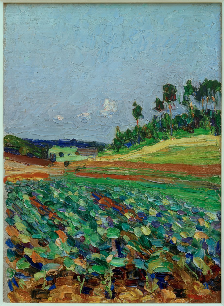 Paesaggio vicino a Ratisbona da Wassily Kandinsky