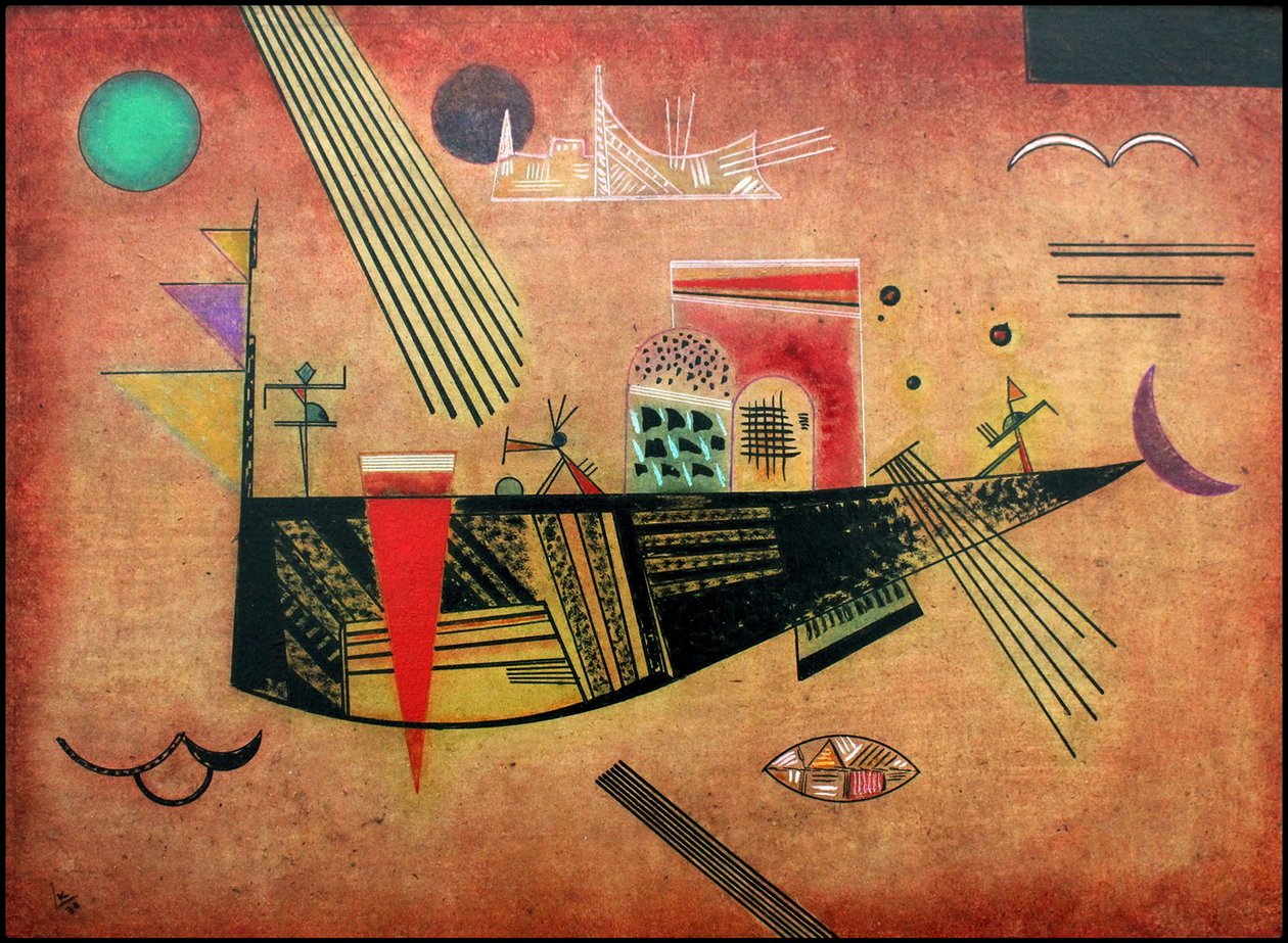 Launisch, 1930 da Wassily Kandinsky