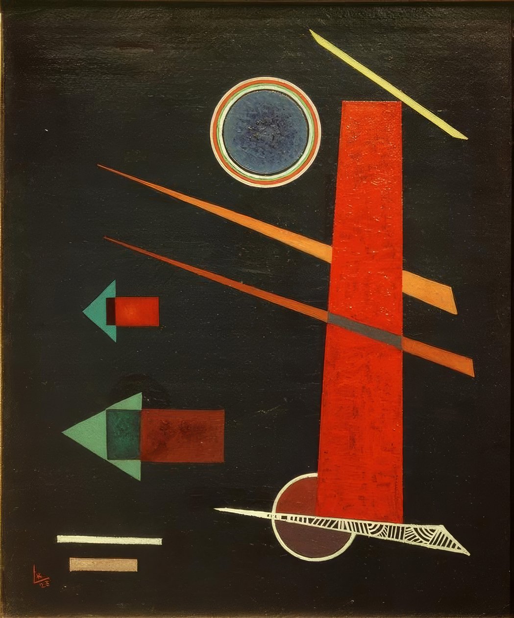 Potente rosso da Wassily Kandinsky