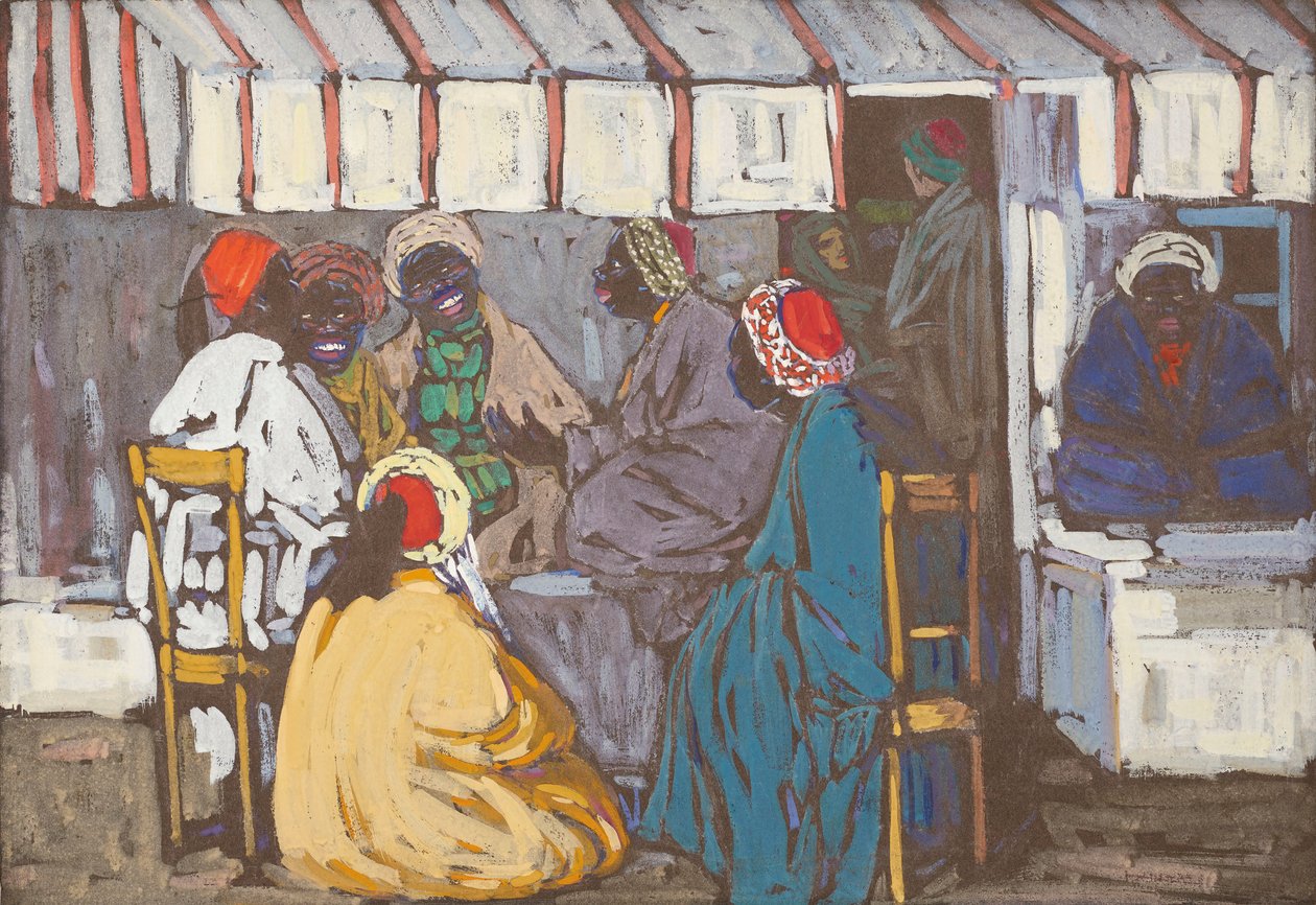 Mohrencafe, 1905 da Wassily Kandinsky