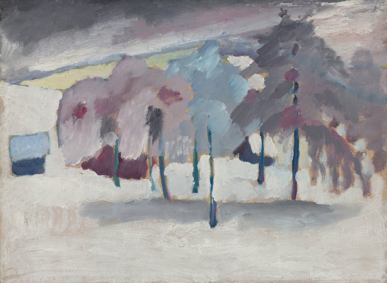 Murnau – Alberi nella neve da Wassily Kandinsky