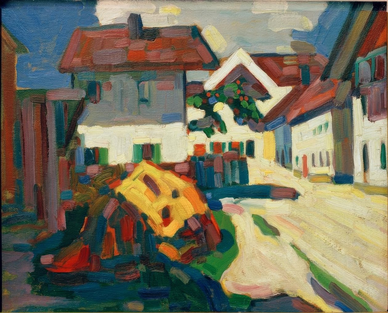 Murnau – Gruppo di case da Wassily Kandinsky