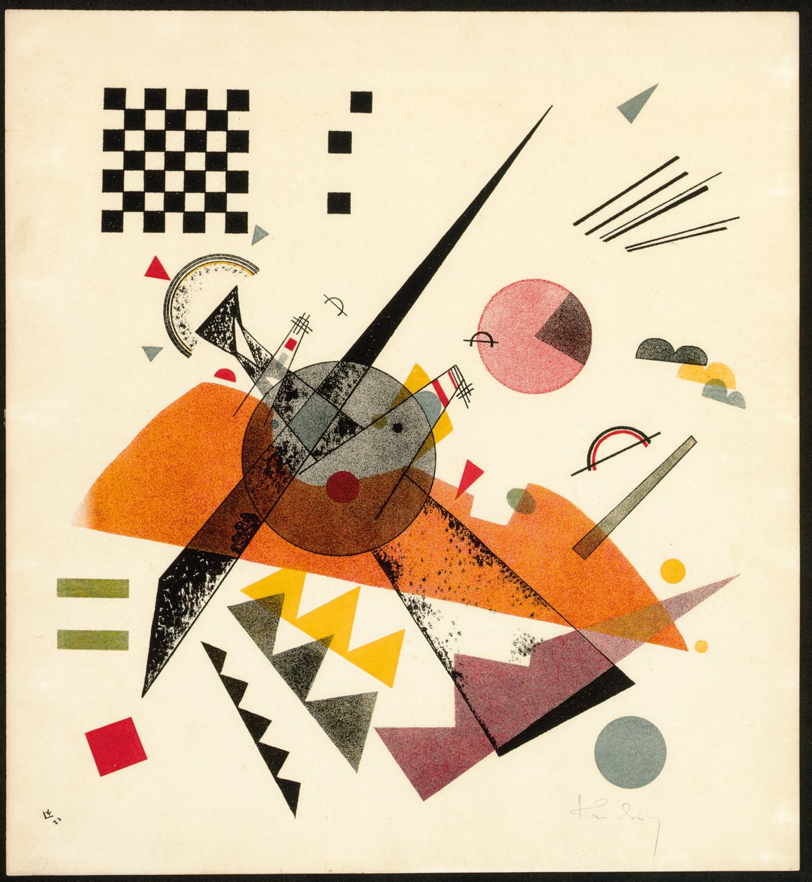 Arancione (R.180) da Wassily Kandinsky
