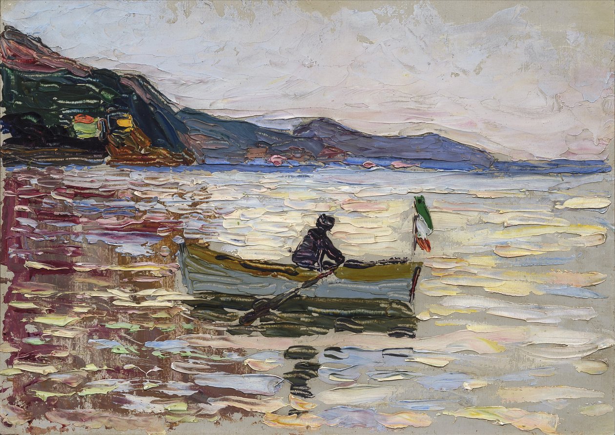 Rapallo. Barca sul mare, 1906 da Wassily Kandinsky