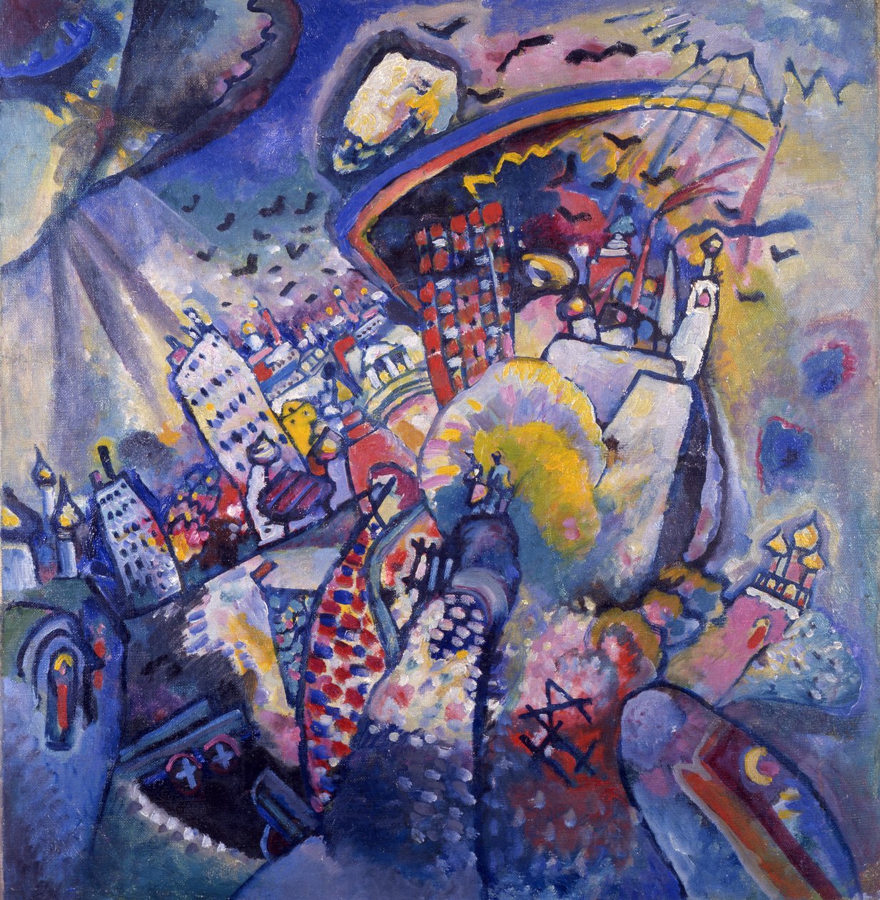 Piazza Rossa, 1916 da Wassily Kandinsky