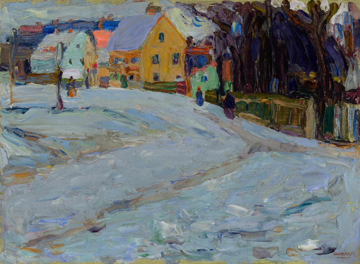 Schwabing – Nikolaiplatz da Wassily Kandinsky