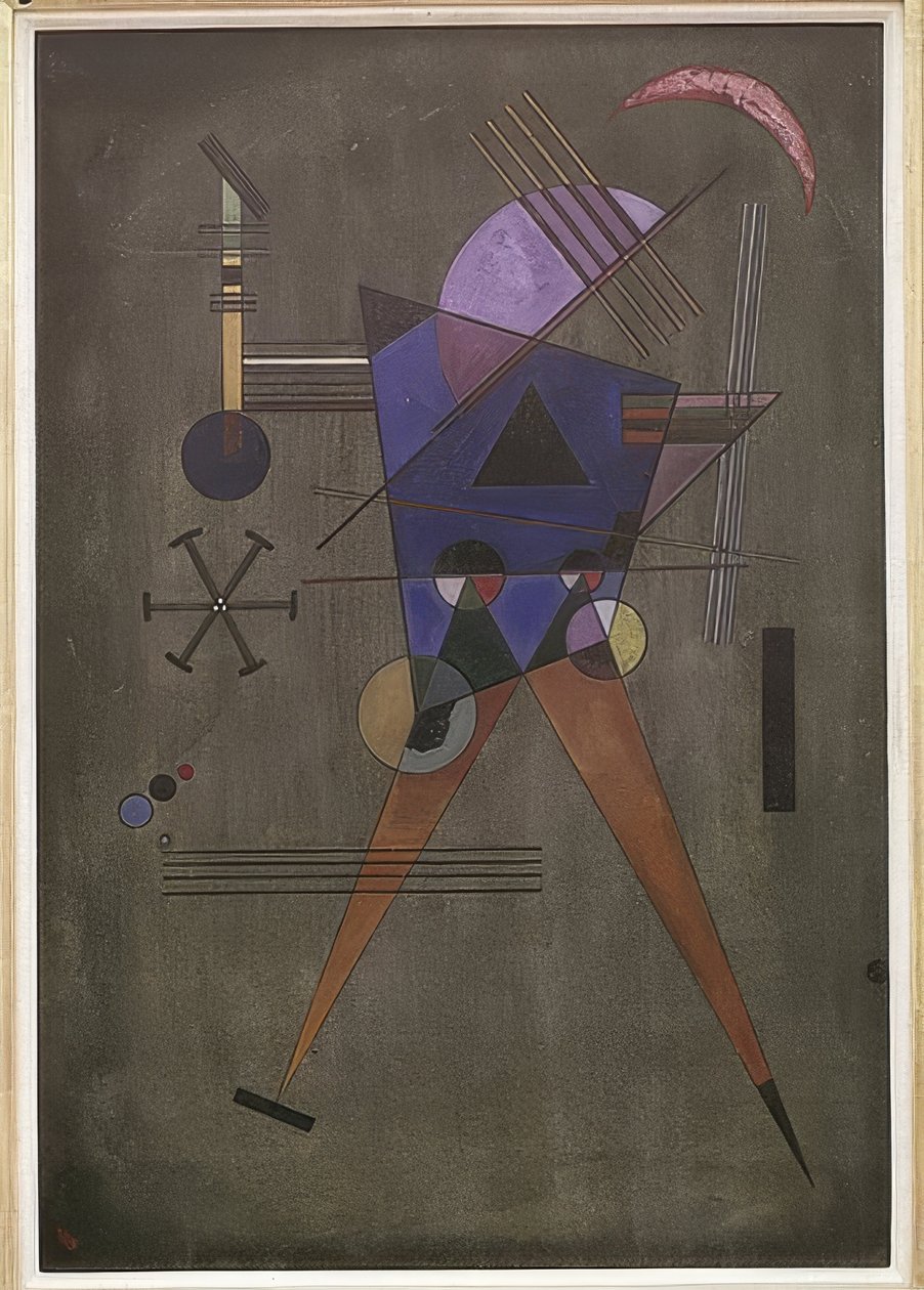 Triangolo nero, 1925 da Wassily Kandinsky