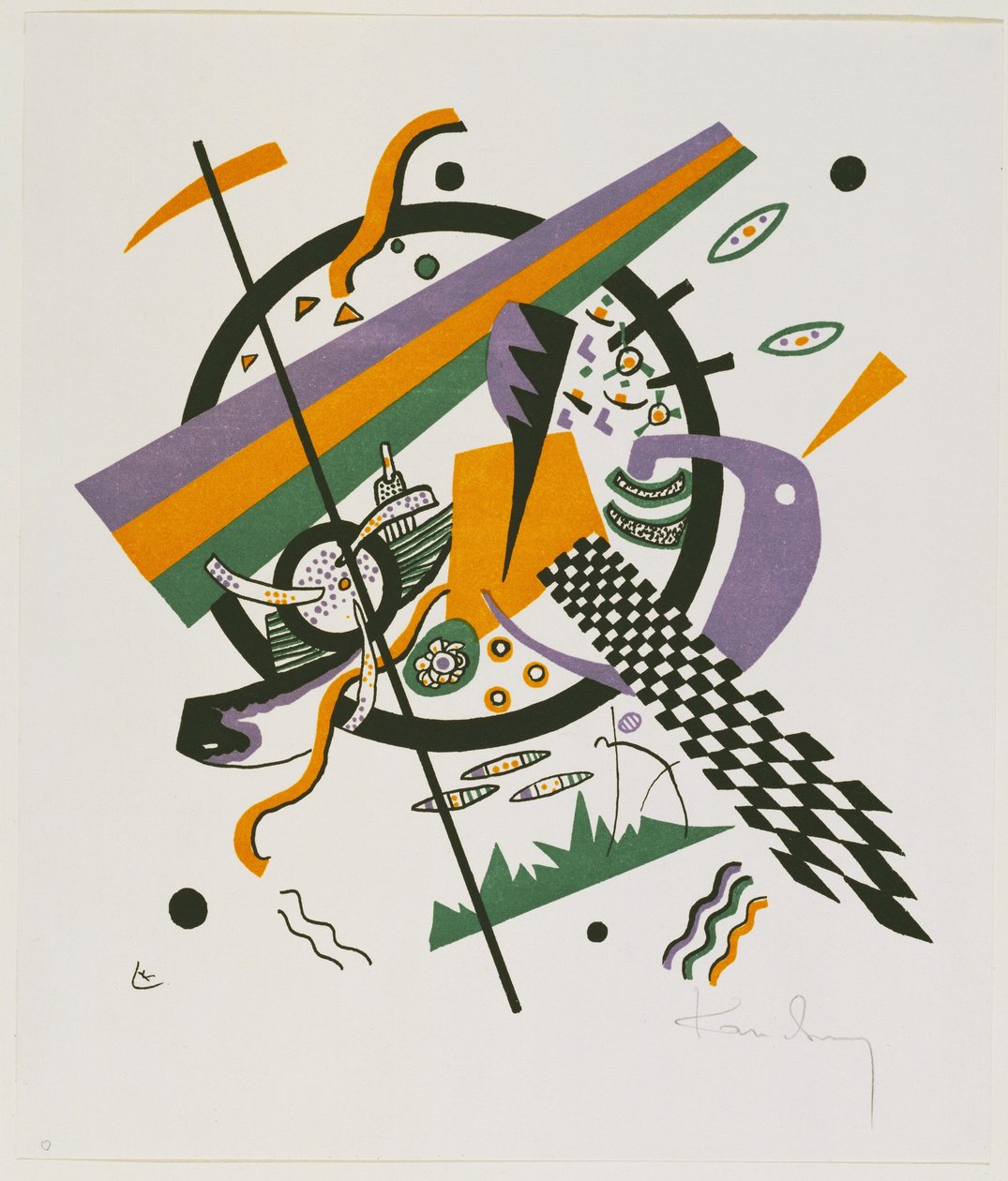 Piccoli Mondi IV, 1922 da Wassily Kandinsky