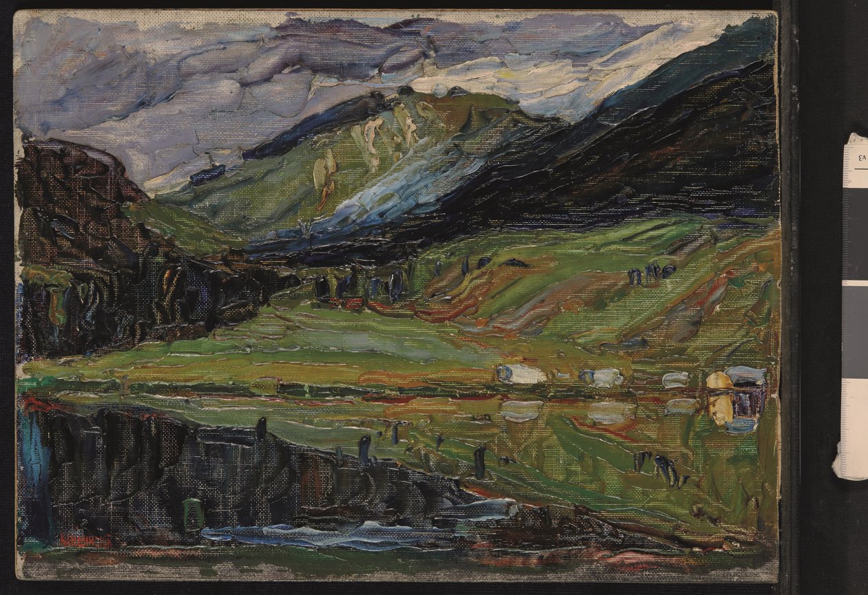 Lago di Spitzing da Wassily Kandinsky