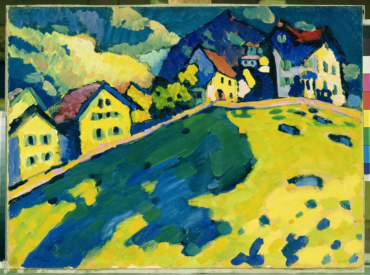 Paesaggio estivo da Wassily Kandinsky