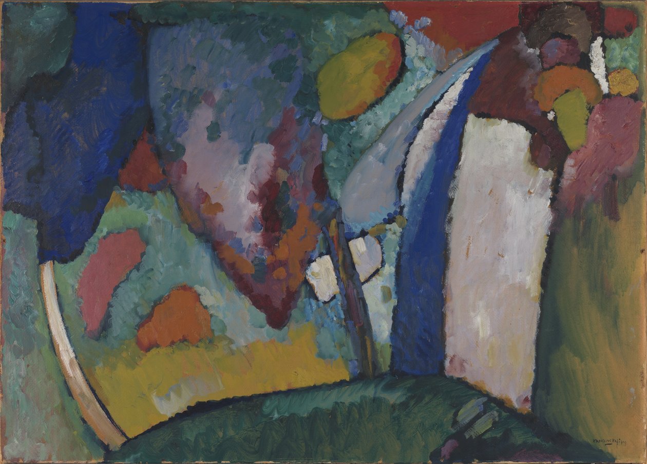 La cascata da Wassily Kandinsky
