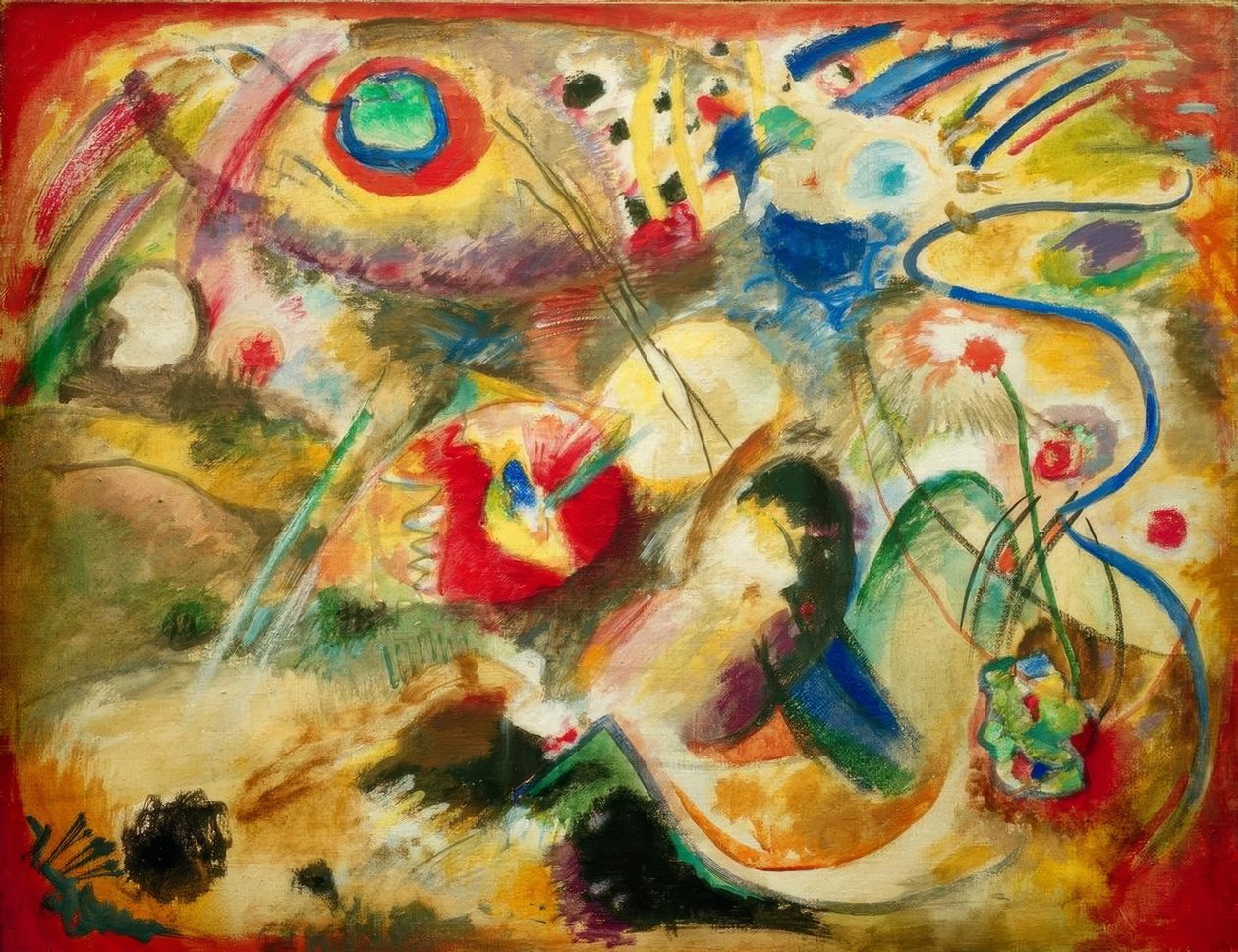 Immagine senza titolo (Diluvio) da Wassily Kandinsky