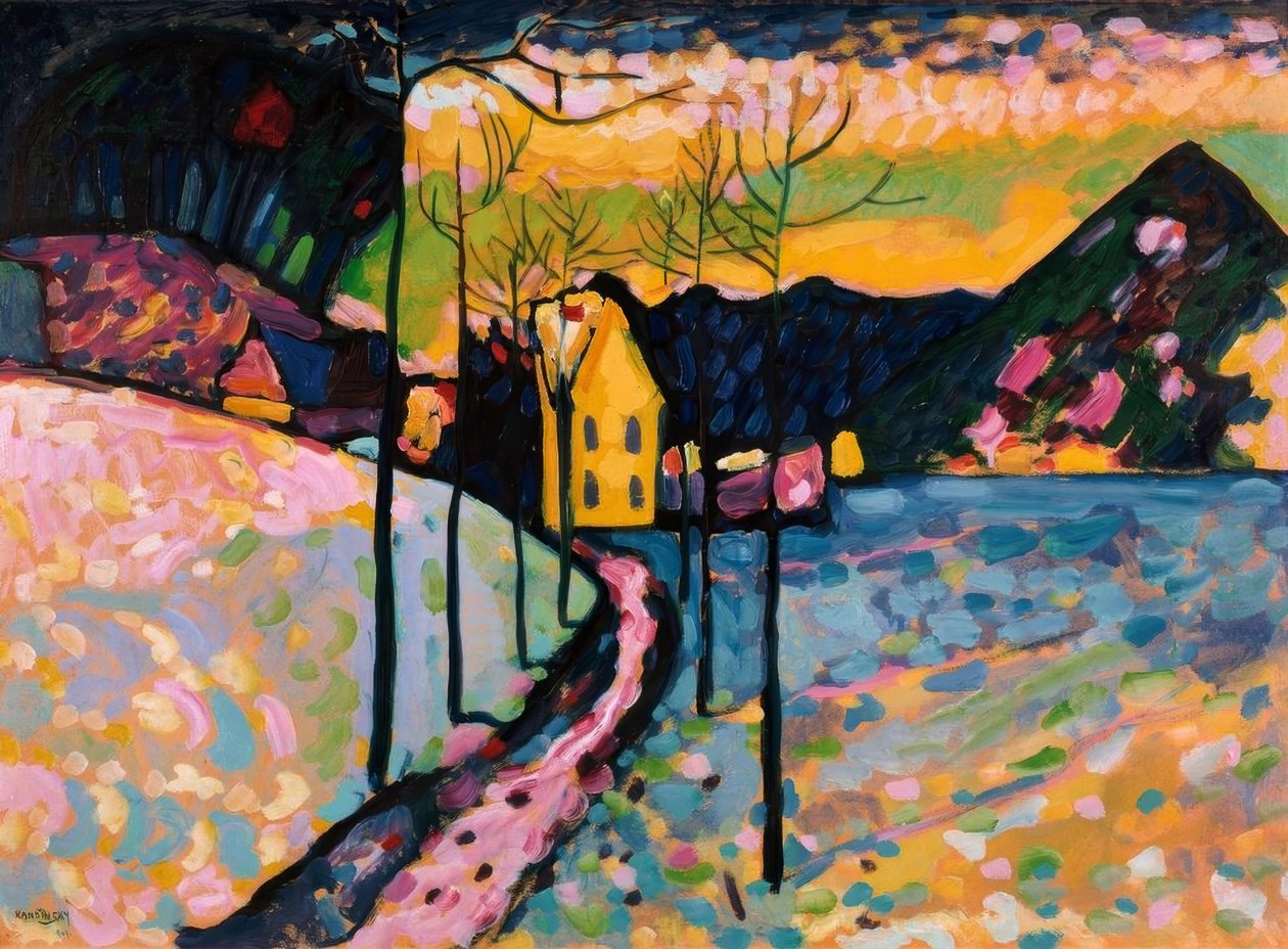 Inverno I – Kochel da Wassily Kandinsky