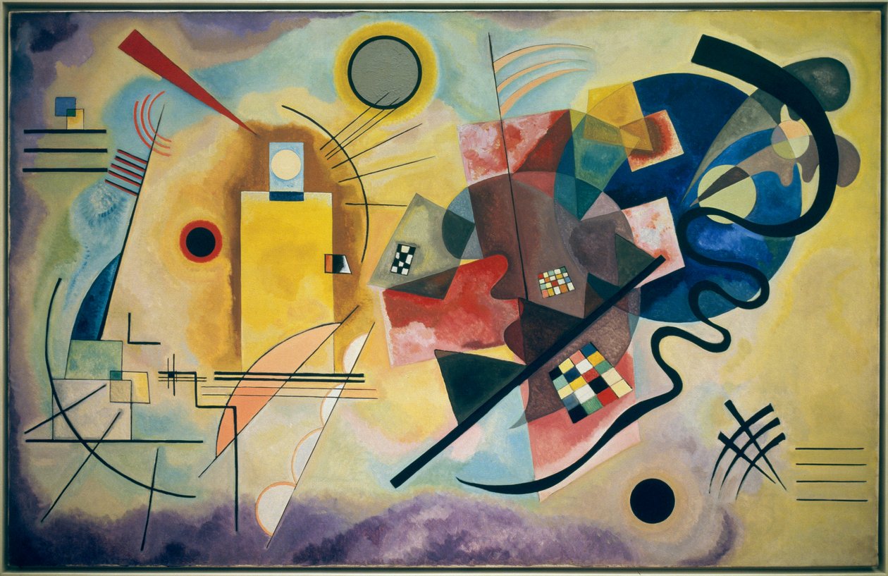 Giallo-Rosso-Blu da Wassily Kandinsky