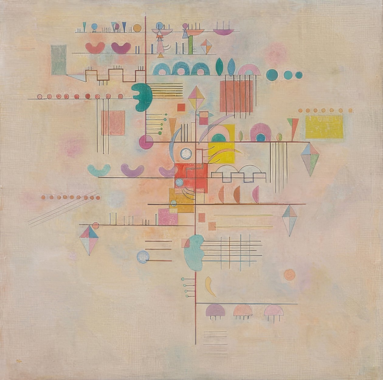 Salita delicata da Wassily Kandinsky