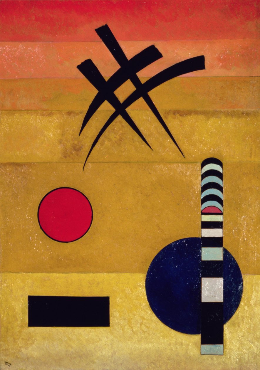Zeichen Signe (Segnale) da Wassily Kandinsky