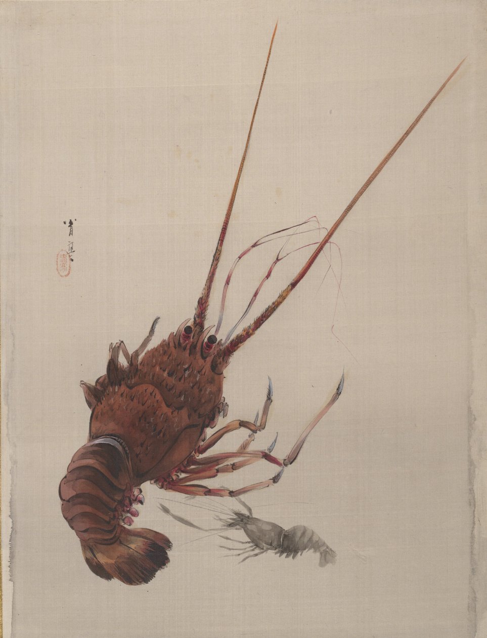Gambero, ca. 1887 da Watanabe Seitei