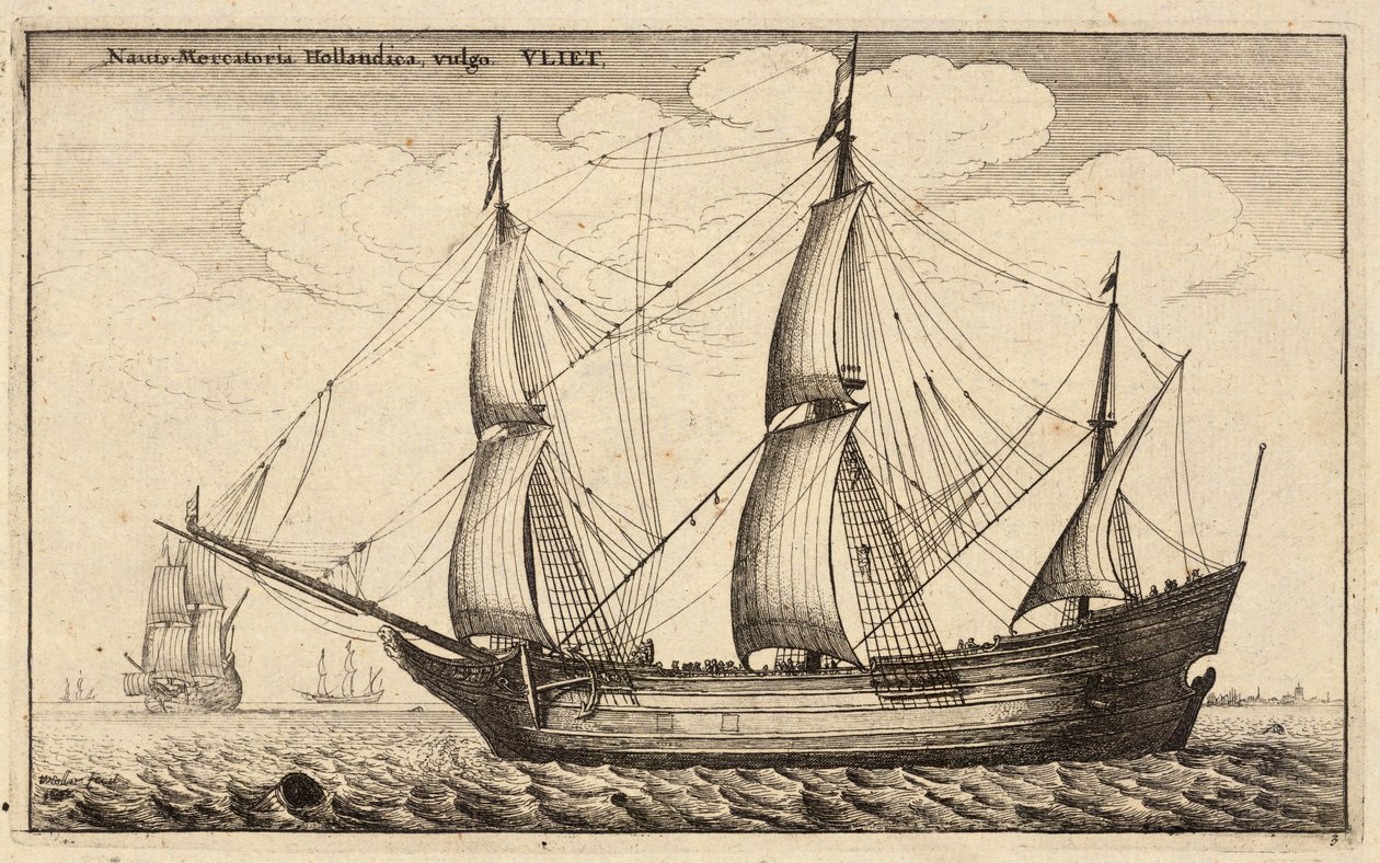 Un flauto. Stato 2 da Wenceslaus Hollar