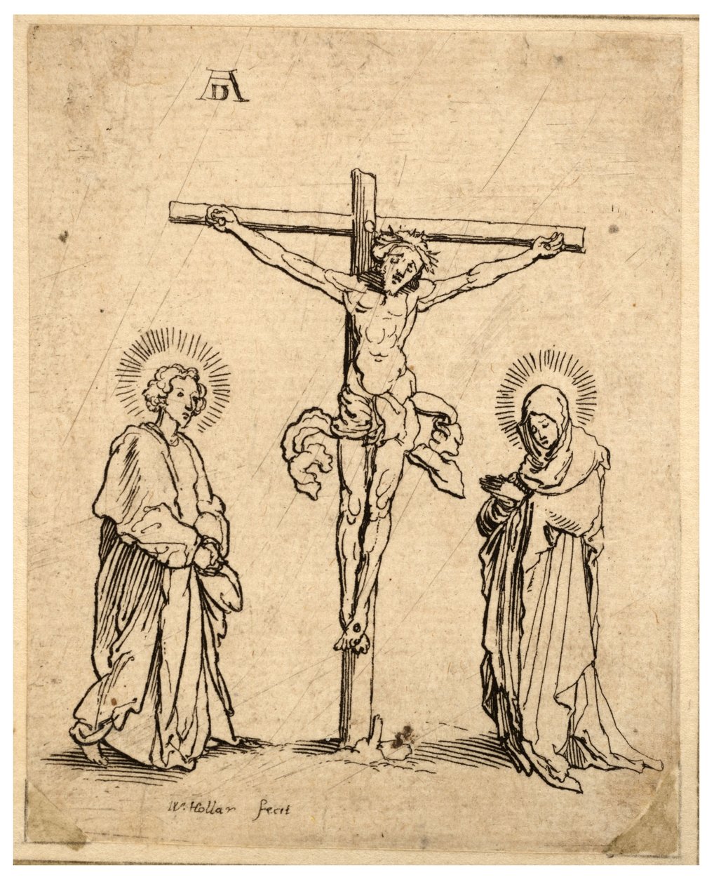 Crocifissione da Wenceslaus Hollar