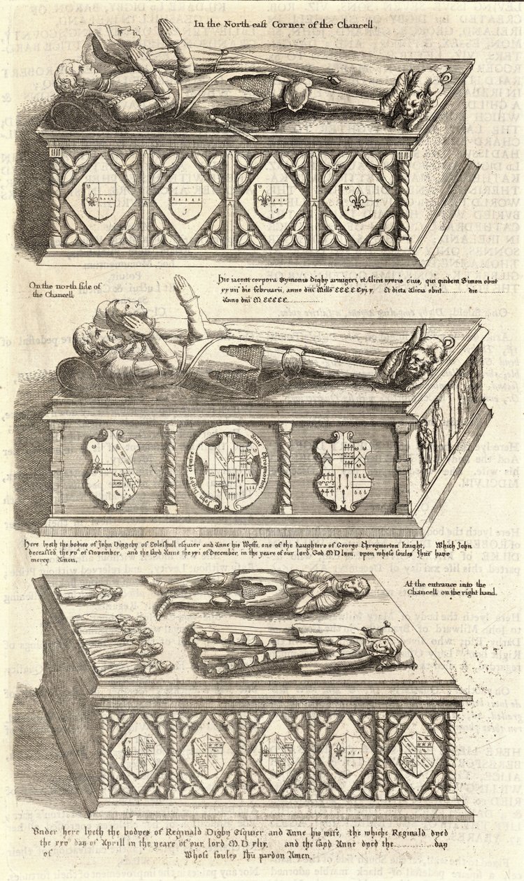 Famiglia Digby (monumento) da Wenceslaus Hollar