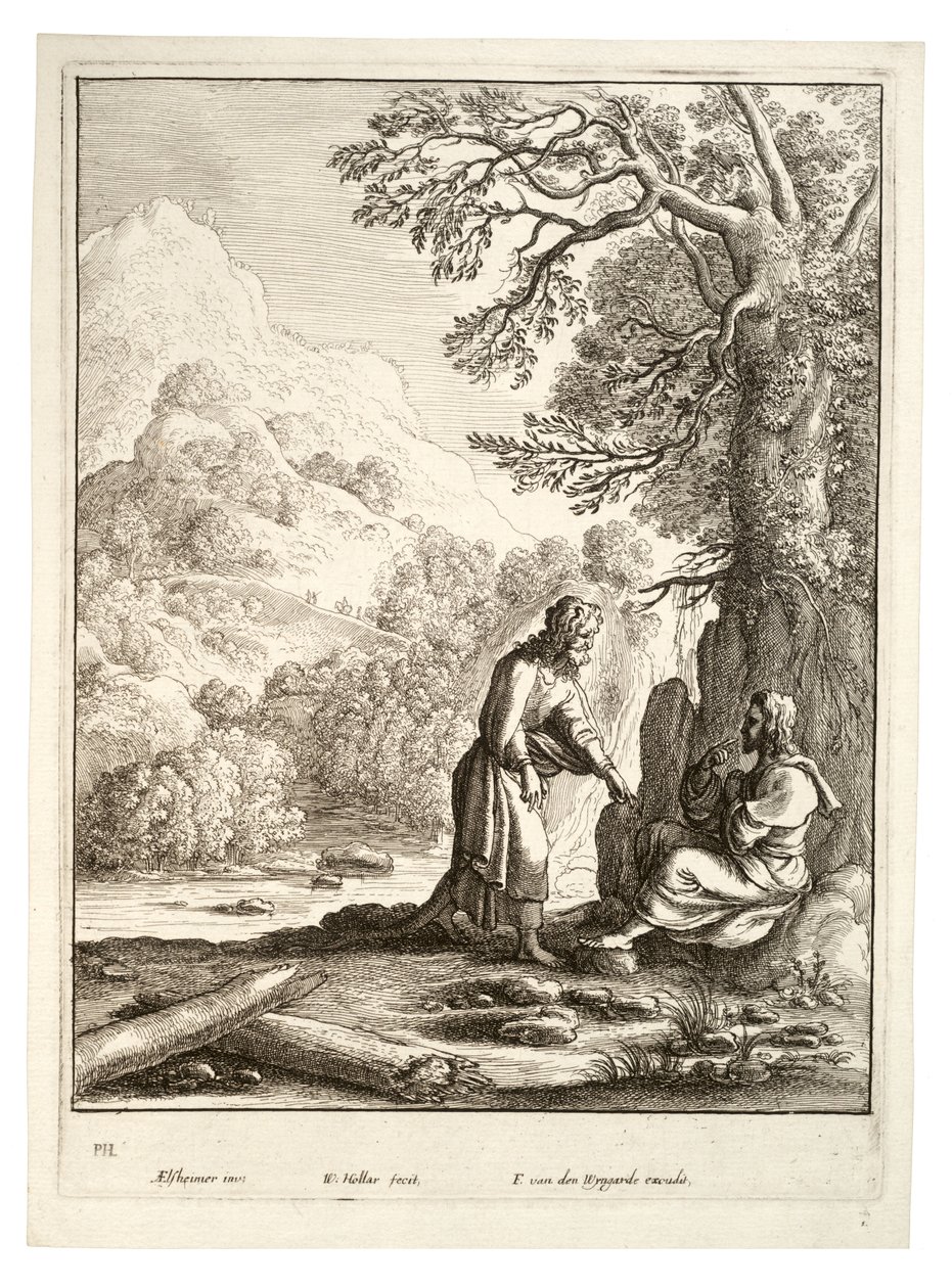 La tentazione da Wenceslaus Hollar